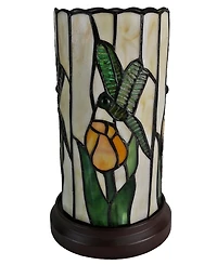 Amora Lighting Tiffany Style Dragonfly Mini Table Lamp