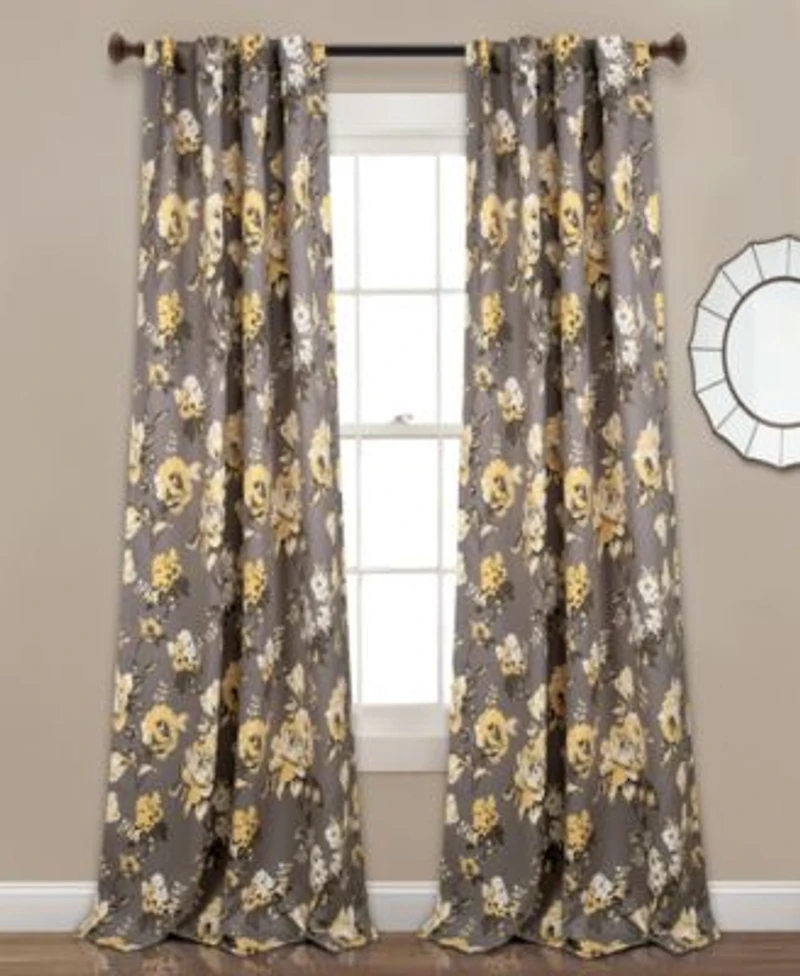 Tania Floral Curtain Sets