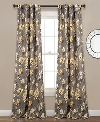Tania Floral Curtain Sets