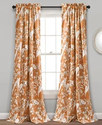 Dolores Botanical Print Curtain Collection