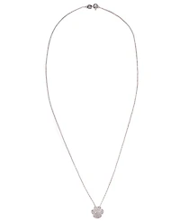 Diamond 1/4 ct. t.w. Paw Print Pendant Necklace in Sterling Silver