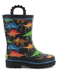 Western Chief Toddler Little Boy's and Big Boy's Dinosaur World Rain Boot