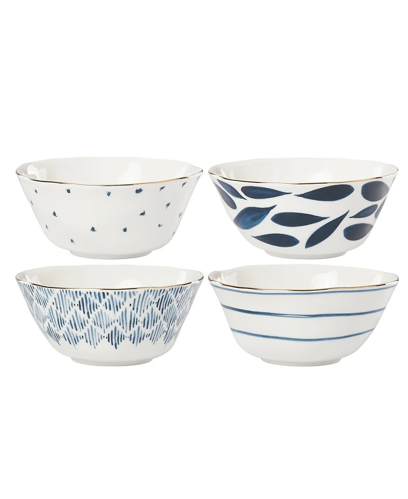 Lenox Blue Bay Assorted 20 oz. All Purpose Bowls, Set of 4