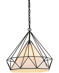 Cwi Lighting Diamond 1 Light Chandelier