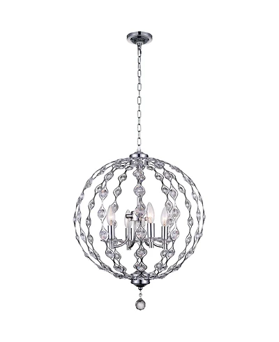 Cwi Lighting Esia 4 Light Chandelier