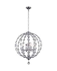 Cwi Lighting Esia 4 Light Chandelier