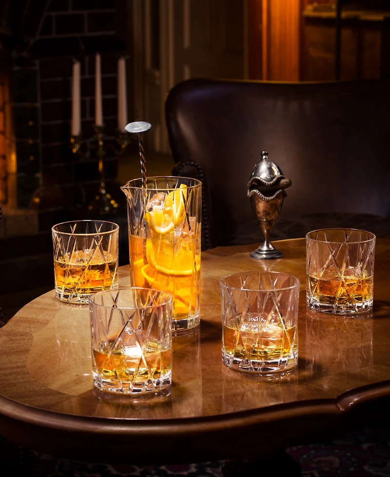 Orrefors City Old Fashioned Glasses, Set of 4