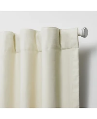 Lauren Ralph Waller Blackout Solid Back Tab Rod Pocket Curtain Panel