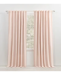 Lauren Ralph Lauren Velvety Room Darkening Back Tab Rod Pocket Curtain Panel