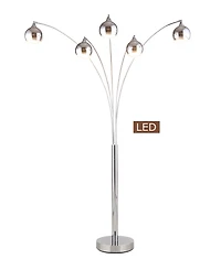 Artiva Usa Amore 86" Led Arched Floor Lamp with Dimmer