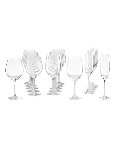 Lenox Tuscany Classics Assorted Stemmed Glasses, Set of 18