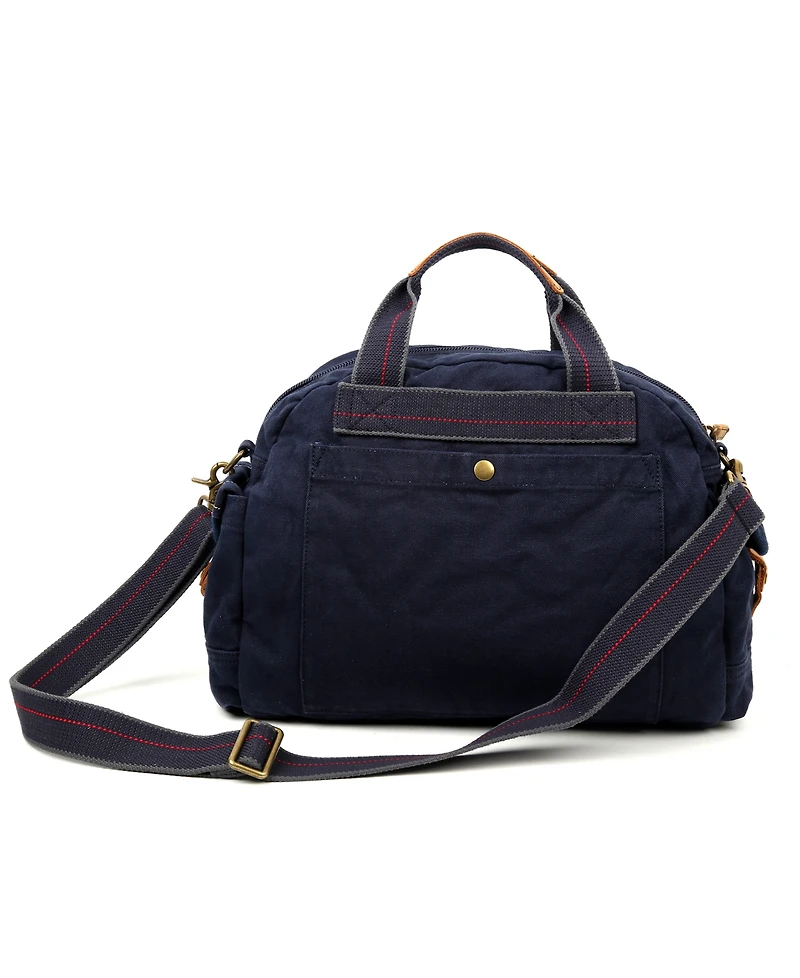 Tsd Brand Atona Canvas Weekender Handbag