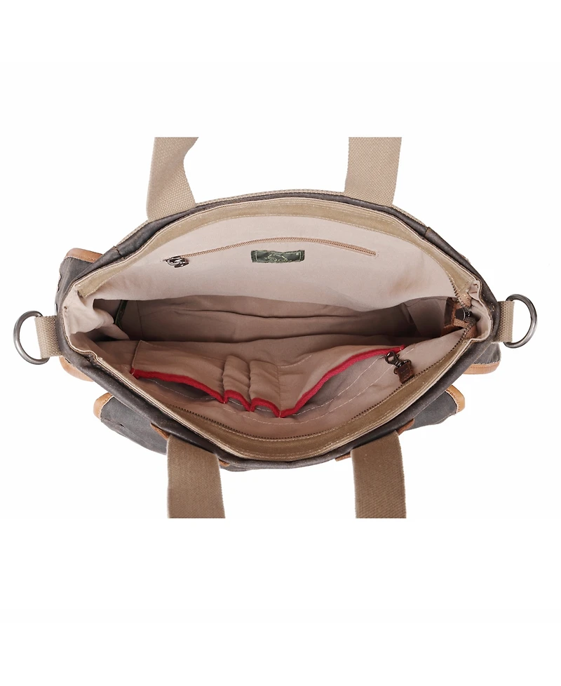 Tsd Brand Tapa Canvas Tote Bag