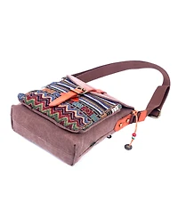 Tsd Brand Four Season Canvas Crossbody Bag