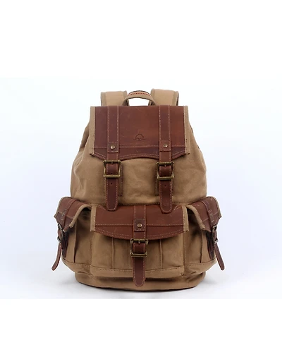 Tsd Brand Turtle Ridge Canvas Backpack