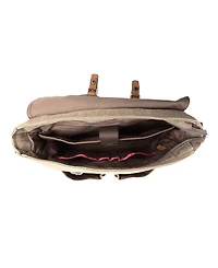 Tsd Brand Valley River Canvas Messenger Bag