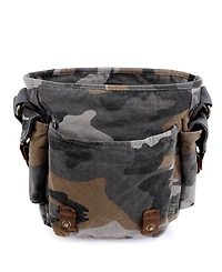 Tsd Brand Camo Canvas Crossbody Bag