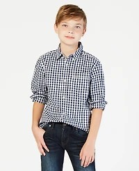 Tommy Hilfiger Big Boys Baxter Gingham Button-Down Shirt
