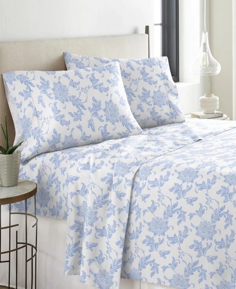 Celeste Home Cotton Heavy Weight Flannel Sheet Set, Queen