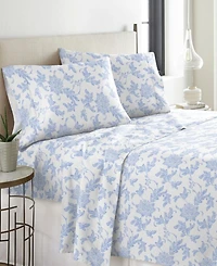 Celeste Home Cotton Heavy Weight Flannel Sheet Set, Queen