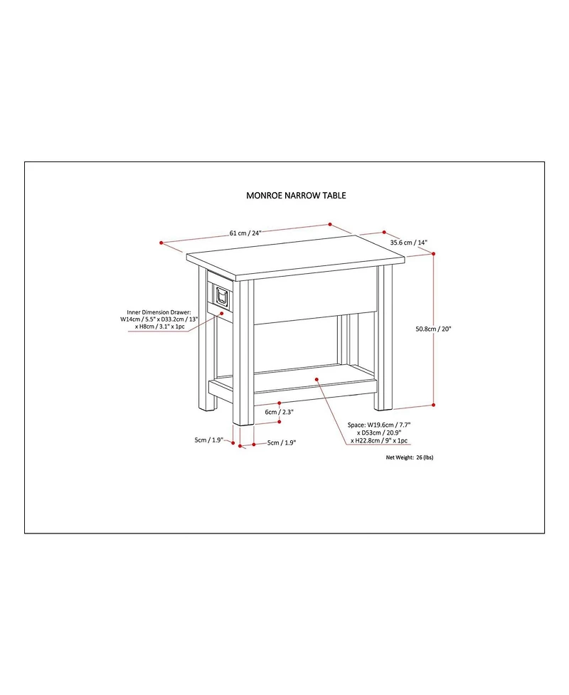 Monroe Side Table