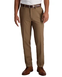 Haggar Men's Cool 18 Pro Slim-Fit 4-Way Stretch Moisture-Wicking Non-Iron Dress Pants