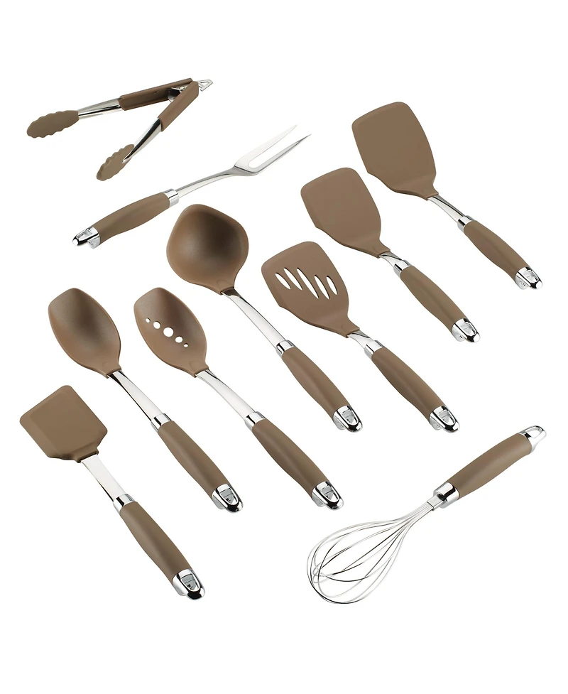Anolon SureGrip Nylon Nonstick Kitchen Utensil 10-Pc. Set