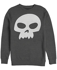 Disney Pixar Men's Toy Story Sid Skull Costume, Crewneck Fleece