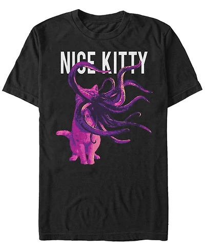 Marvel Men's Captain Goose the Nice Kitty, Short Sleeve T-shirt