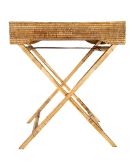 Artifacts Trading Company Rattan Butler Tray/Table