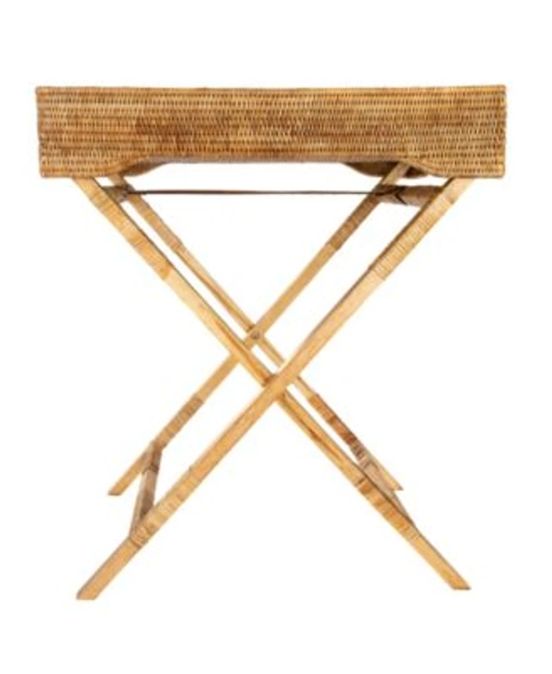 Artifacts Trading Company Artifacts Rattan Butler Tray/Table