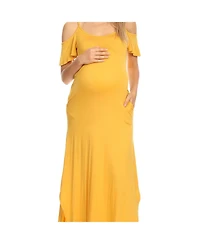 White Mark Maternity Lexi Maxi Dress