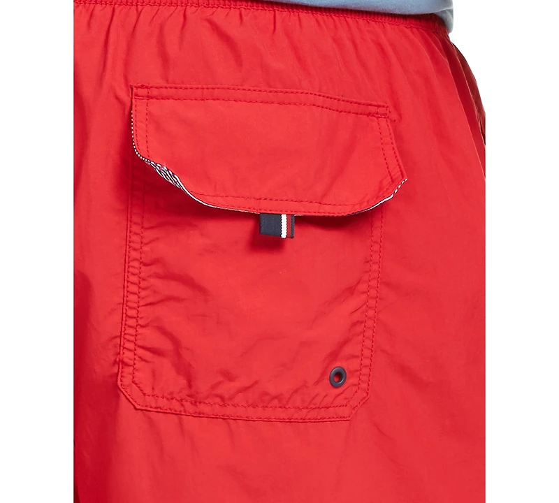 Tommy Hilfiger Men's Big & Tall 9.5" Solid Swim Trunks