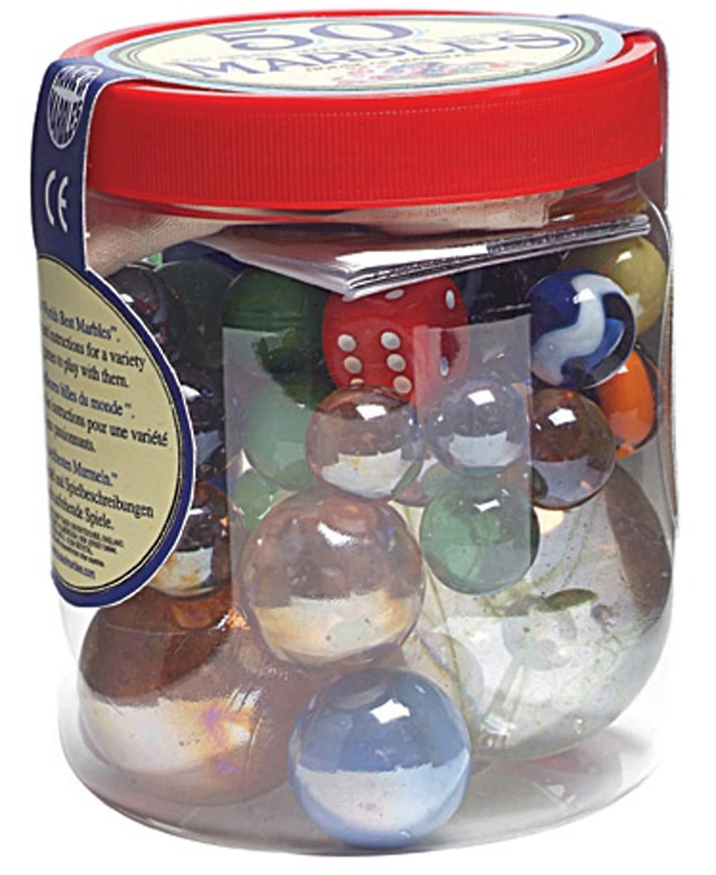 House of Marbles Tub of 50 Marbles