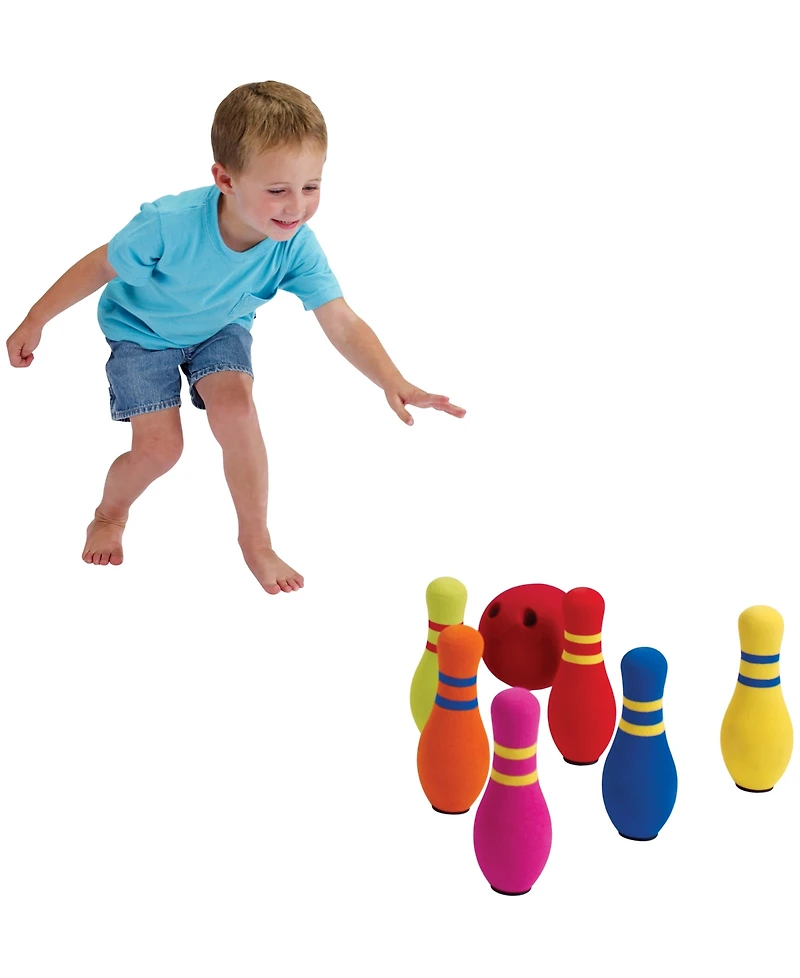Fundamental Toys Six Pin Bowling Set