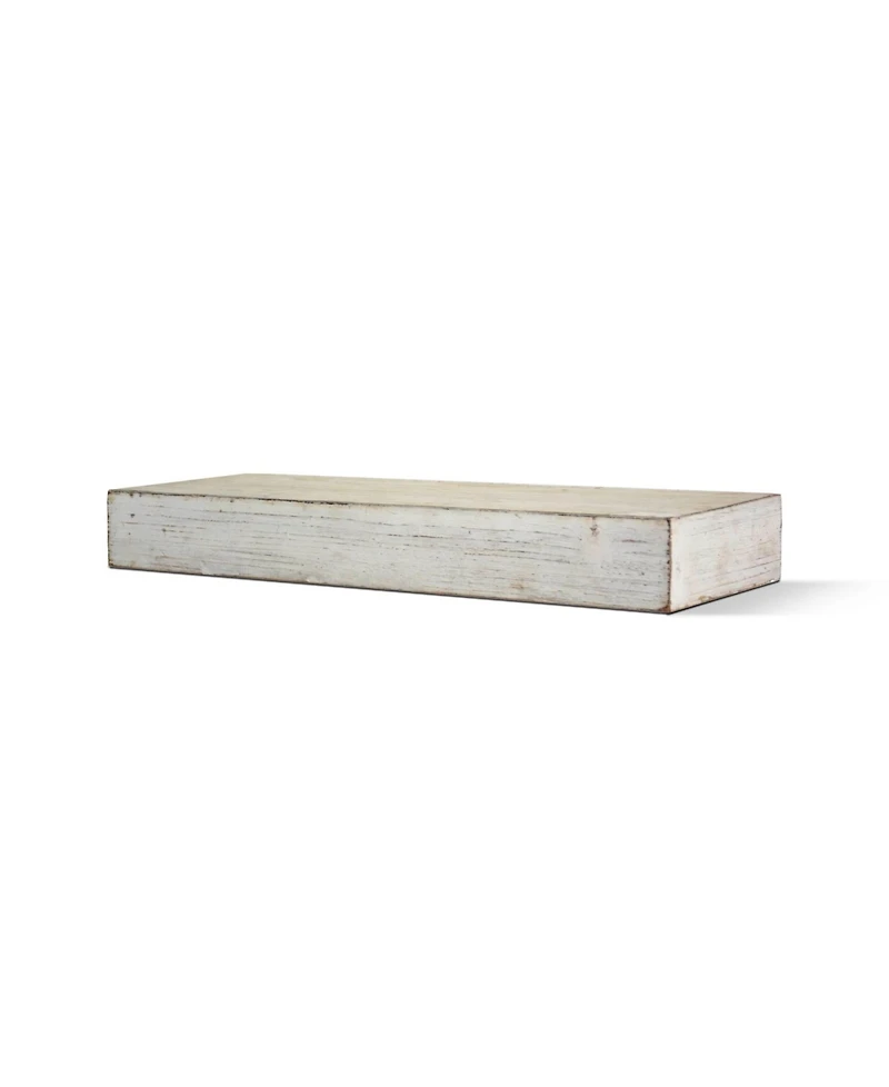 American Art Decor Wood Floating Wall Shelf