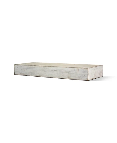 American Art Decor Wood Floating Wall Shelf