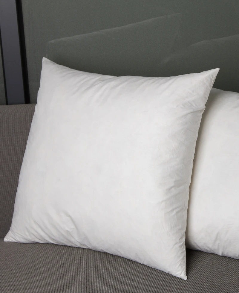 Cheer Collection Feather Decorative Pillow, 18" x 18"