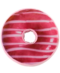 Cheer Collection Reversible Photoreal Donut Decorative Pillow, 16" Round