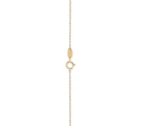 Enamel Evil-Eye 18" Pendant Necklace in 10k Gold