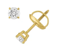 Diamond Stud Earrings (1/3 ct. t.w.) 14k White Gold or Yellow