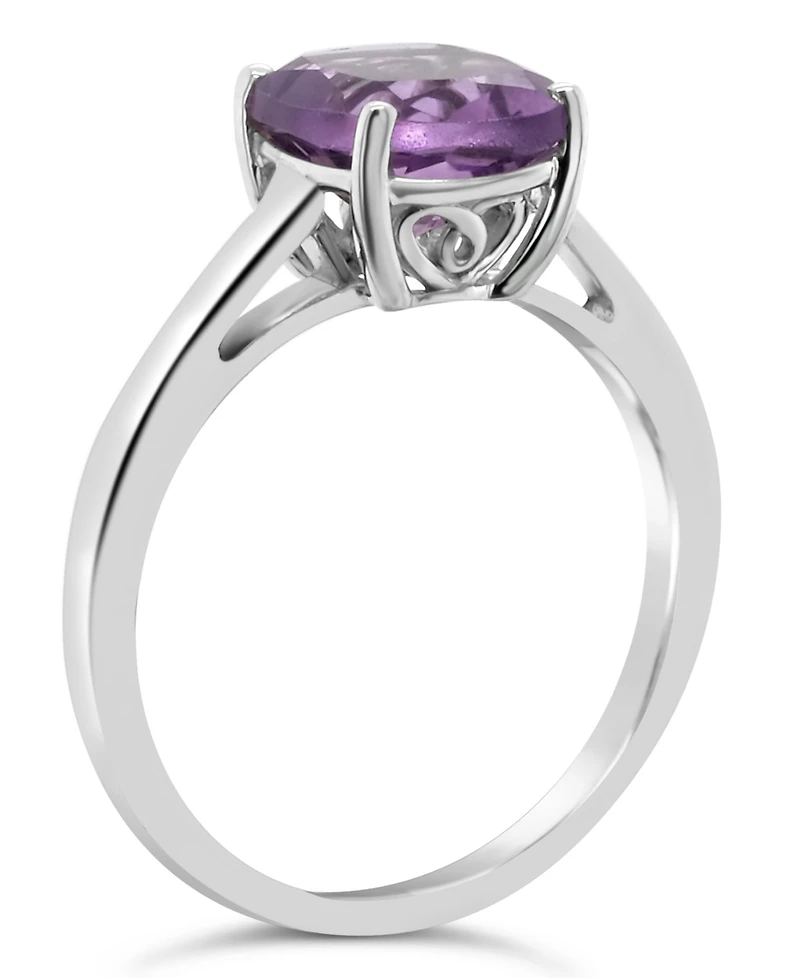 Citrine (1-7/8 ct. t.w.) Ring Sterling Silver. Also Available Rose Quartz (2-1/4 and Amethyst (1-3/4