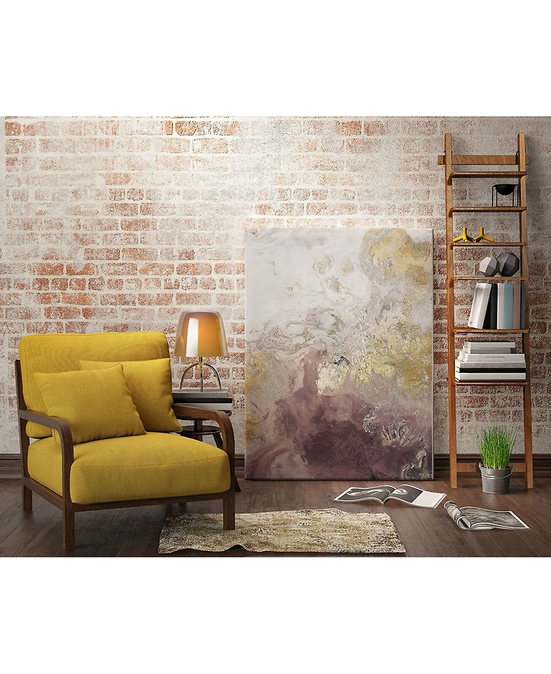Giant Art 32" x 24" Ocean Splash Ii Version Museum Mounted Canvas Print