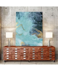 Giant Art 40" x 30" Under the Sea Ii Museum Mounted Canvas Print