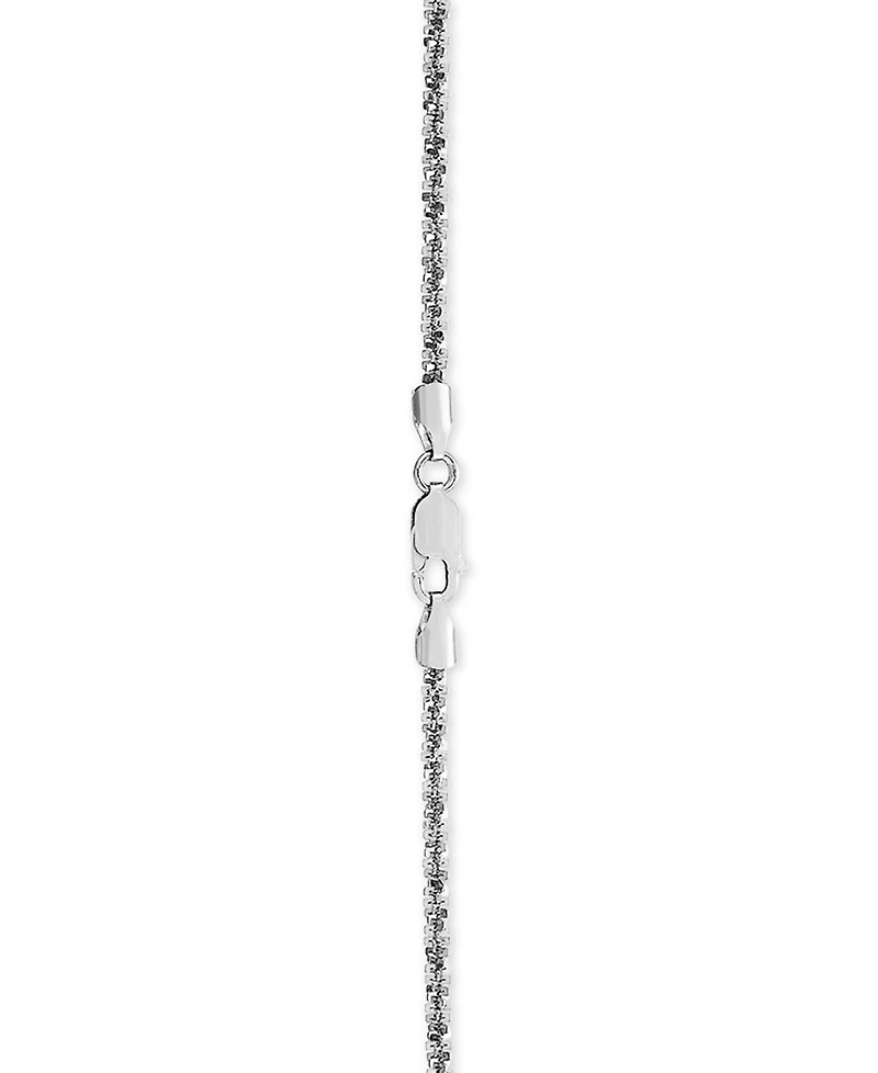 Wheat Link 24" Chain Necklace (2-1/2mm) in 18k Gold-Plated Sterling Silver or Sterling Silver
