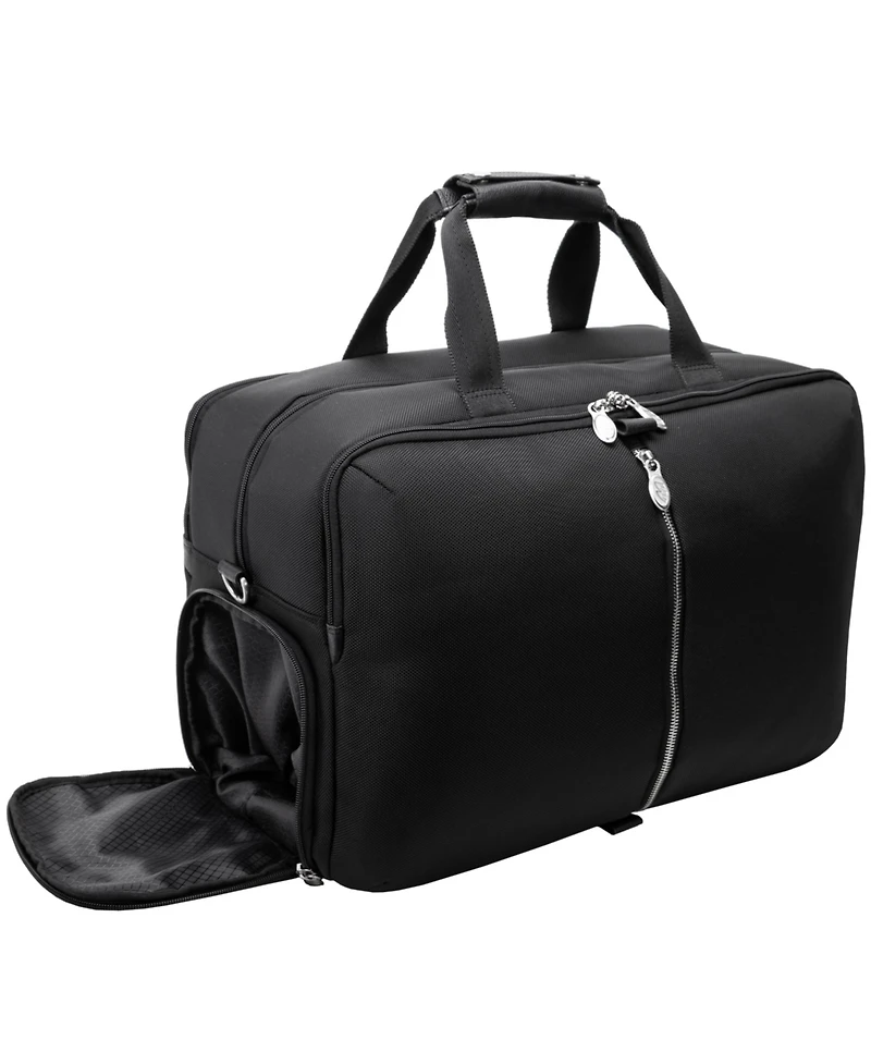 Mcklein Avondale 22" Nylon Triple Compartment Travel Laptop Duffel