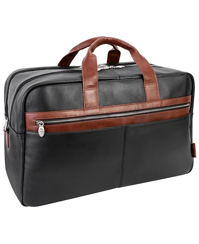 Mcklein Wellington 21" Dual-Compartment Laptop Tablet Duffel