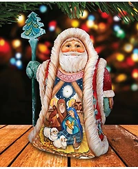G.DeBrekht Holy Sculpture Regal Santa