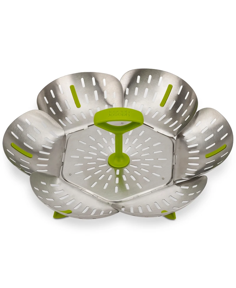 Joseph Joseph Bloom Stainless Steel Folding Steamer Basket