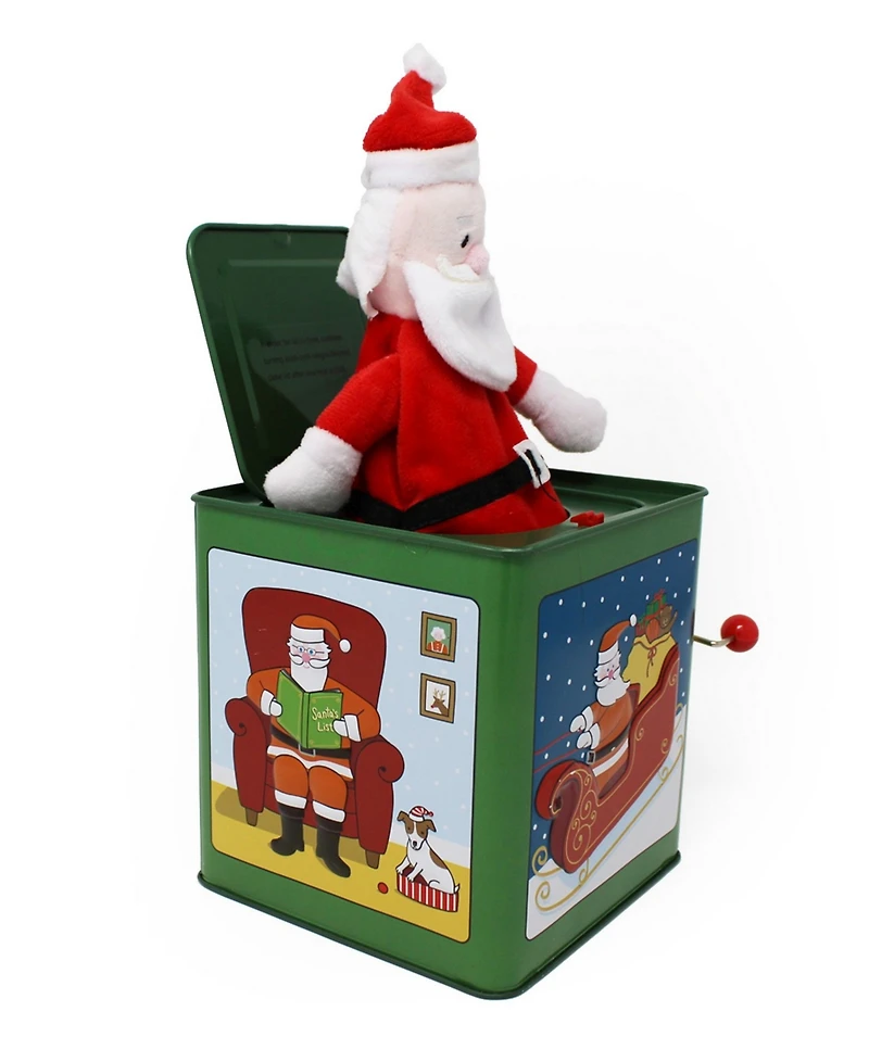 Jack Rabbit Creations Inc. Santa Clause Jack In The Box Toy